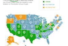 destination based sales tax